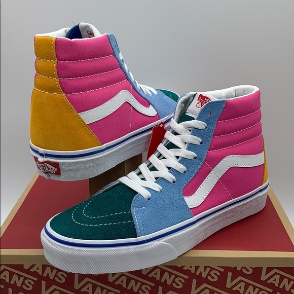 VERY SK-8-HI Suede/Canvas Multi/Brig men’s - Picture 15 of 16